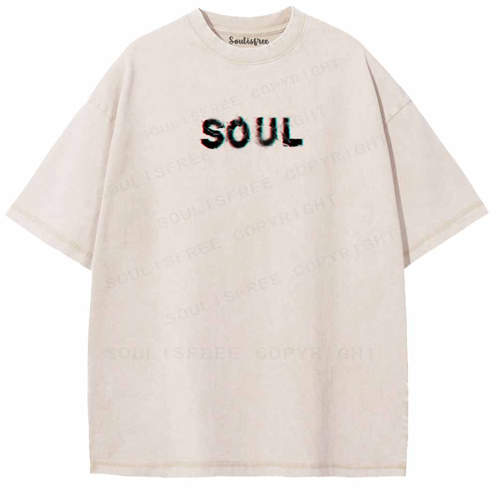 Soulisfree   SOUL Washed Tee