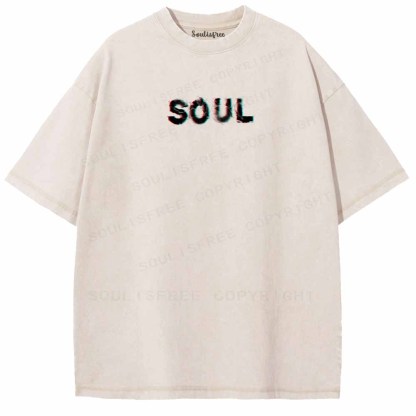 Soulisfree   SOUL Washed Tee