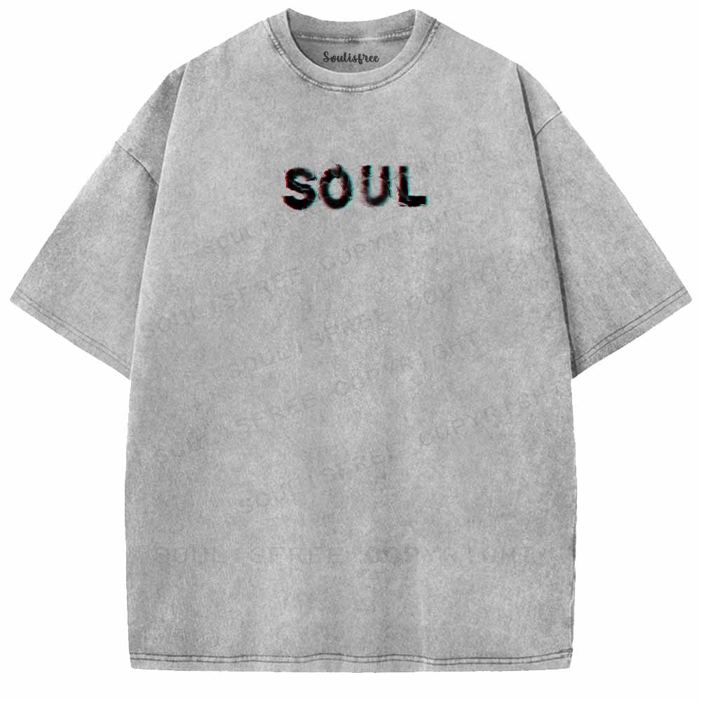 Soulisfree   SOUL Washed Tee