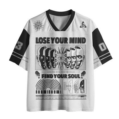 Personalized Lose Mind, Find Soul 3 Mesh Jersey