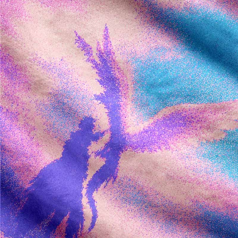 Soulisfree Somewhere Above The Clouds Fuzzy Cardigan Sweater 