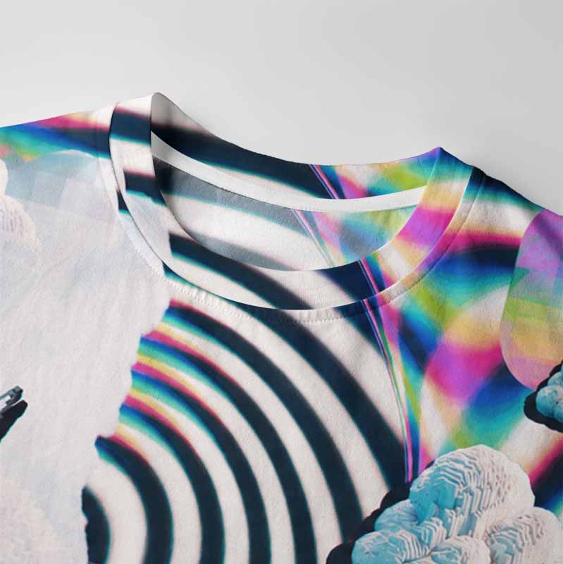 Soulisfree  LOST IN THE PIXELS  Cotton Tee