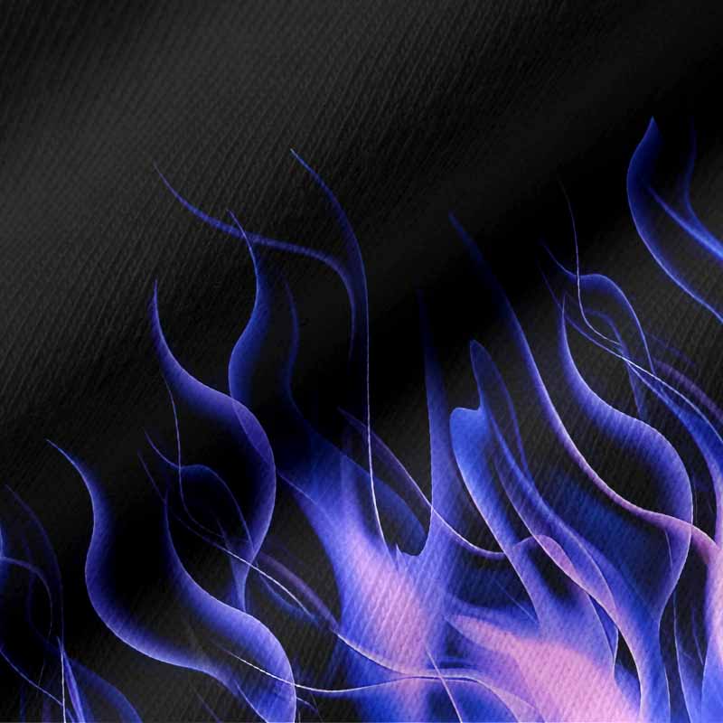Soulisfree Violet Blaze  – Luminous Fire Long Sleeve Cotton Tee