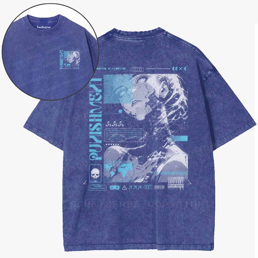 Soulisfree  Synthetic Soul Washed Tee