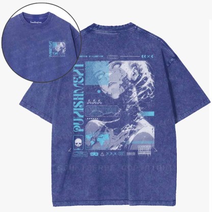 Soulisfree  Synthetic Soul Washed Tee