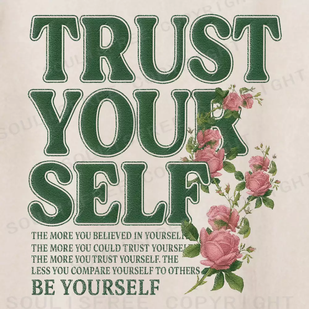 Trust Yourself Washed Hoodie