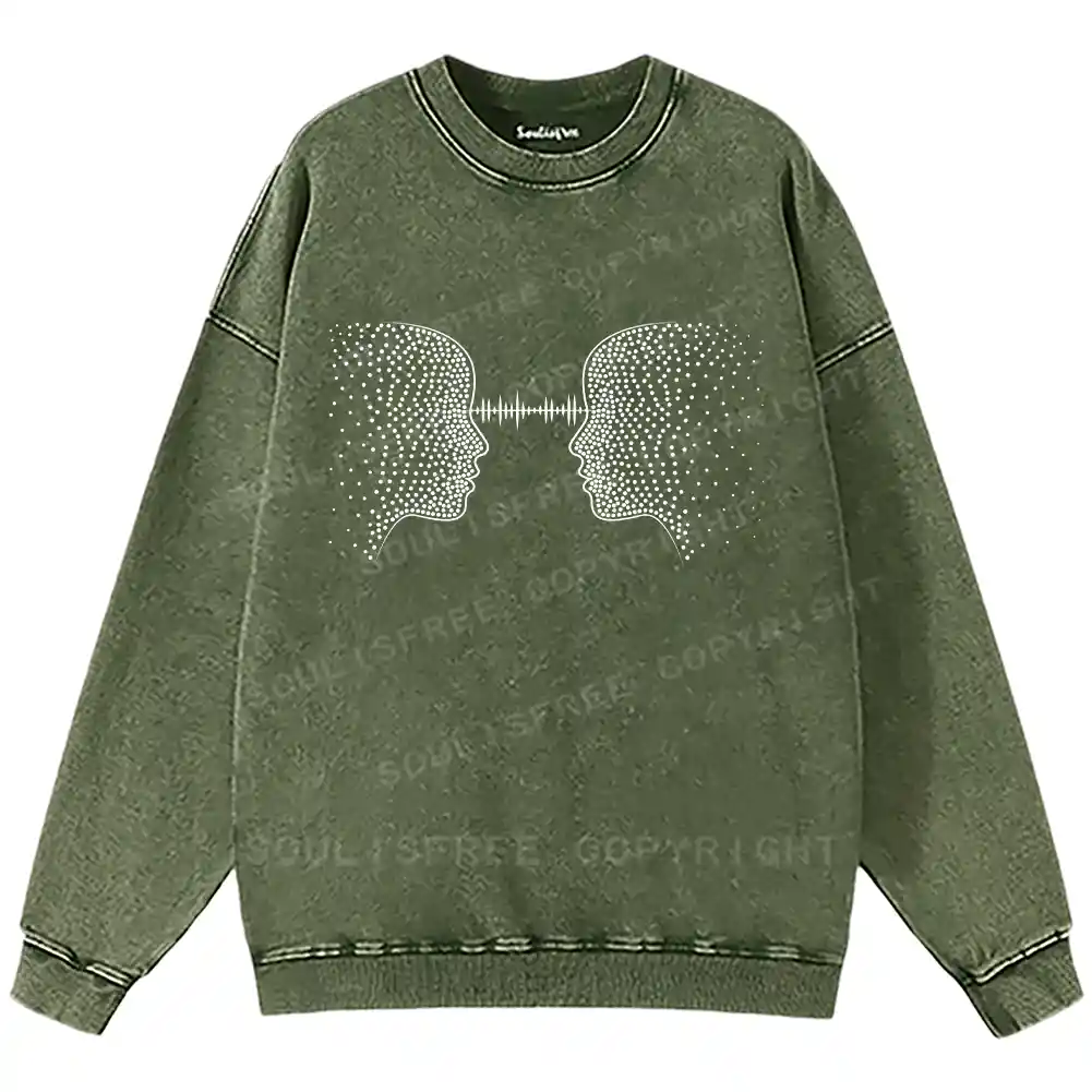 Soul Link Washed Sweatshirts