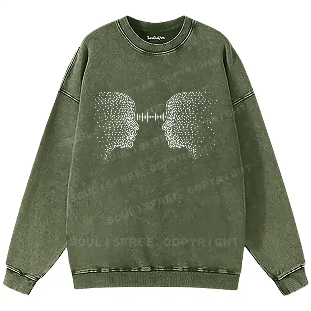 Soul Link Washed Sweatshirts