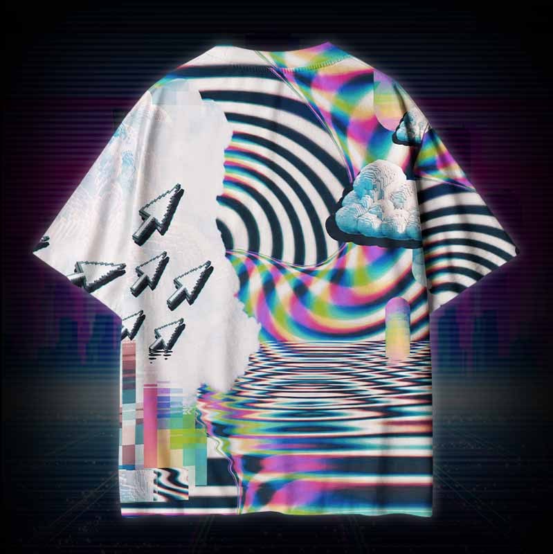 Soulisfree  LOST IN THE PIXELS  Cotton Tee