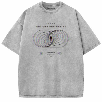 Soulisfree  ΤHE CONTORTIONIST Washed Tee