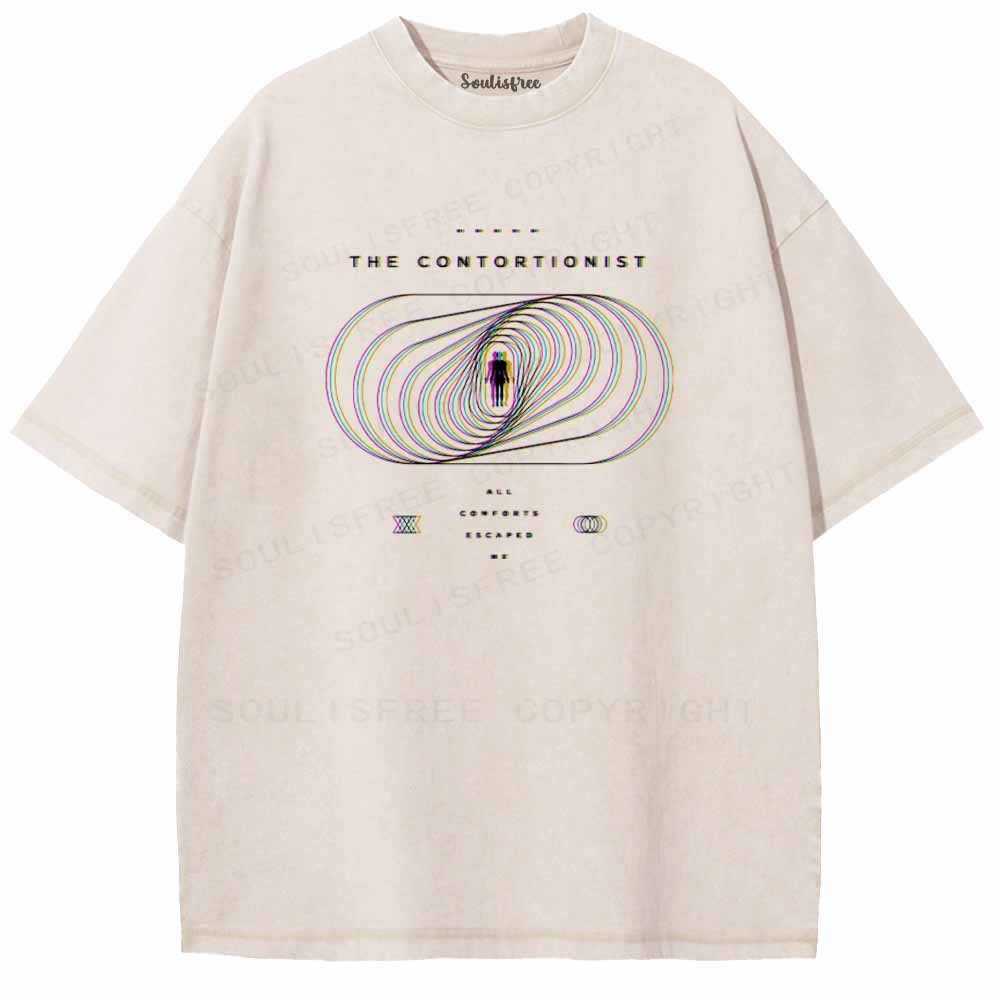 Soulisfree ΤHE CONTORTIONIST Washed Tee
