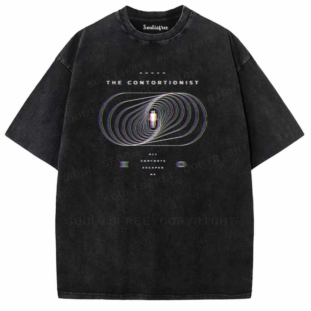 Soulisfree  ΤHE CONTORTIONIST Washed Tee