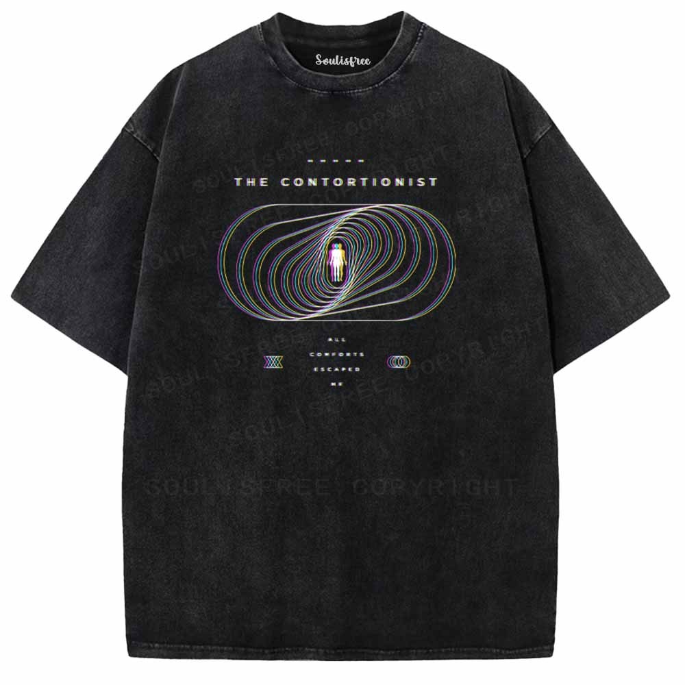 Soulisfree  ΤHE CONTORTIONIST Washed Tee