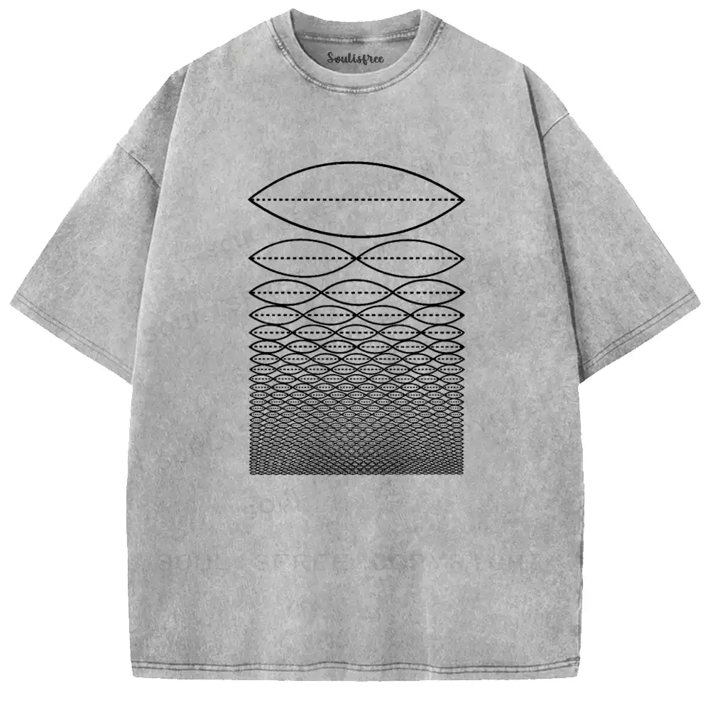 Psychic Dimension Occult Washed T-shirt