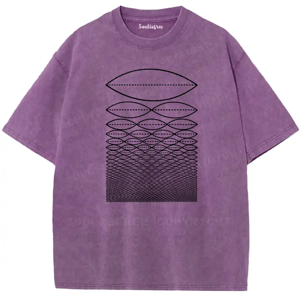 Psychic Dimension Occult Washed T-shirt