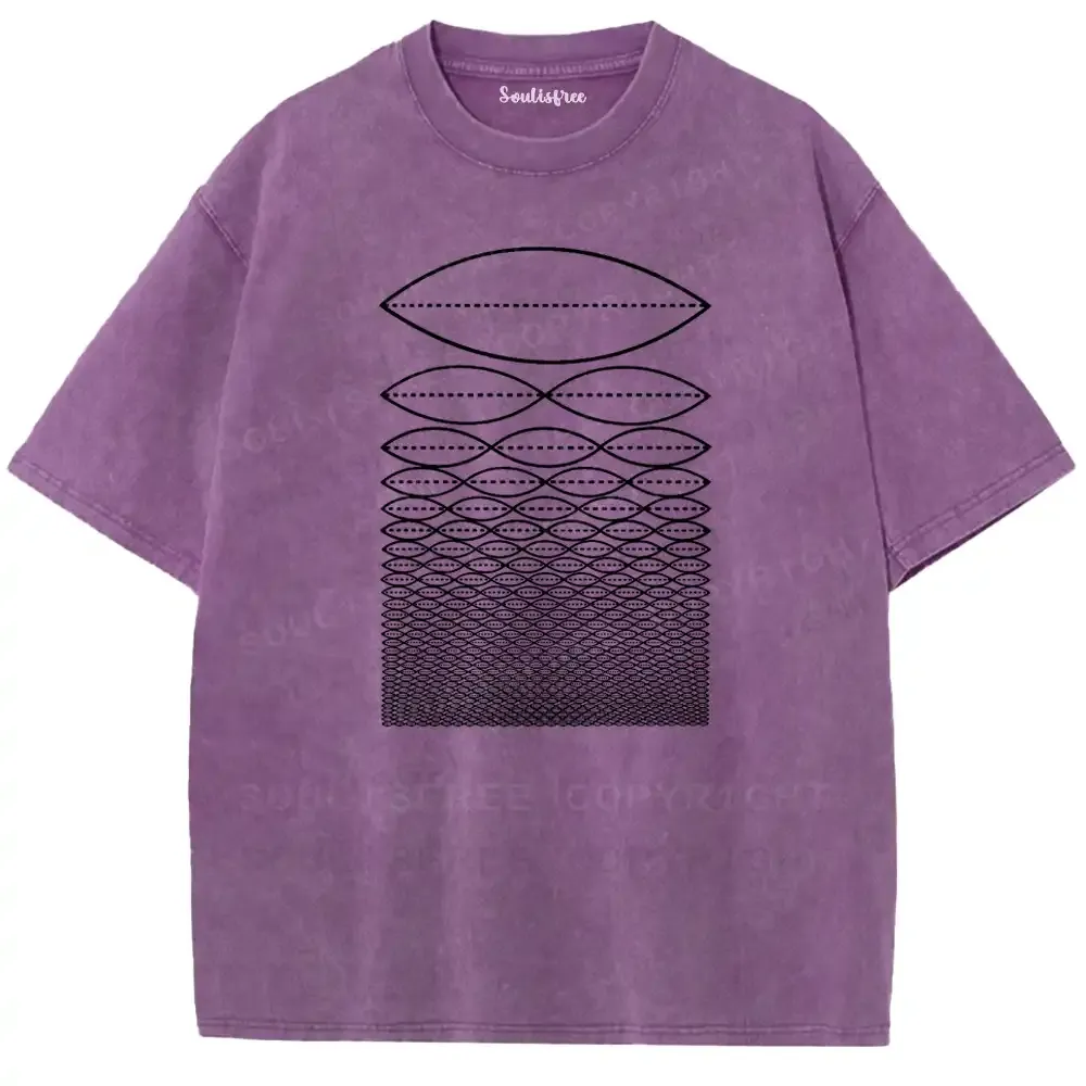 Psychic Dimension Occult Washed T-shirt