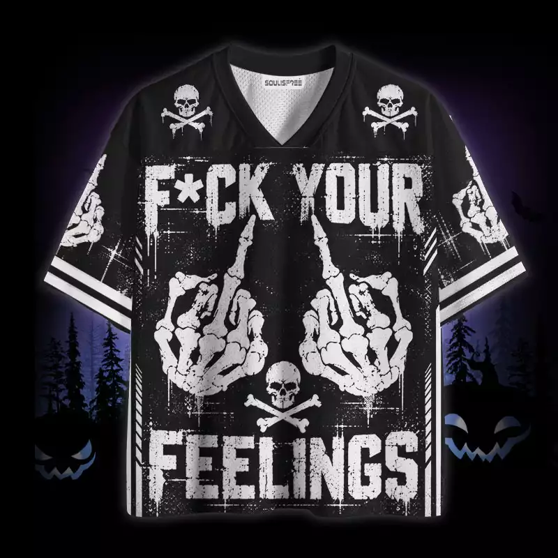 Soulisfree Fuck Your Feelings Mesh Jersey