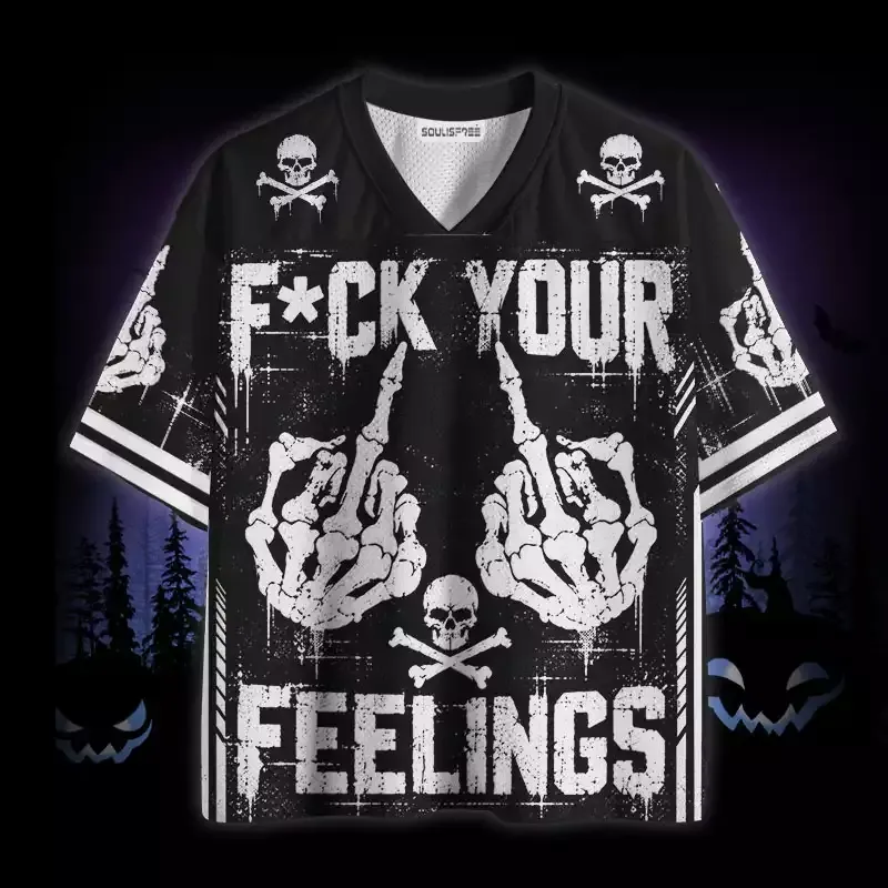 Soulisfree Fuck Your Feelings Mesh Jersey