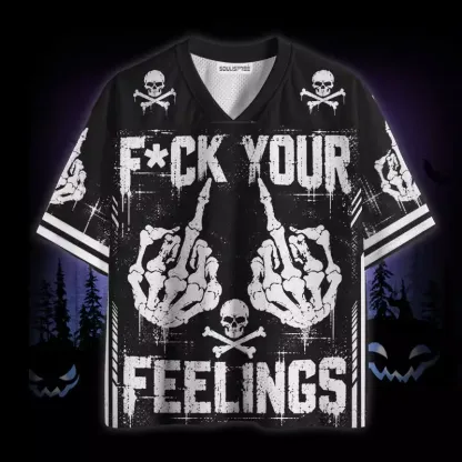 Soulisfree Fuck Your Feelings Mesh Jersey