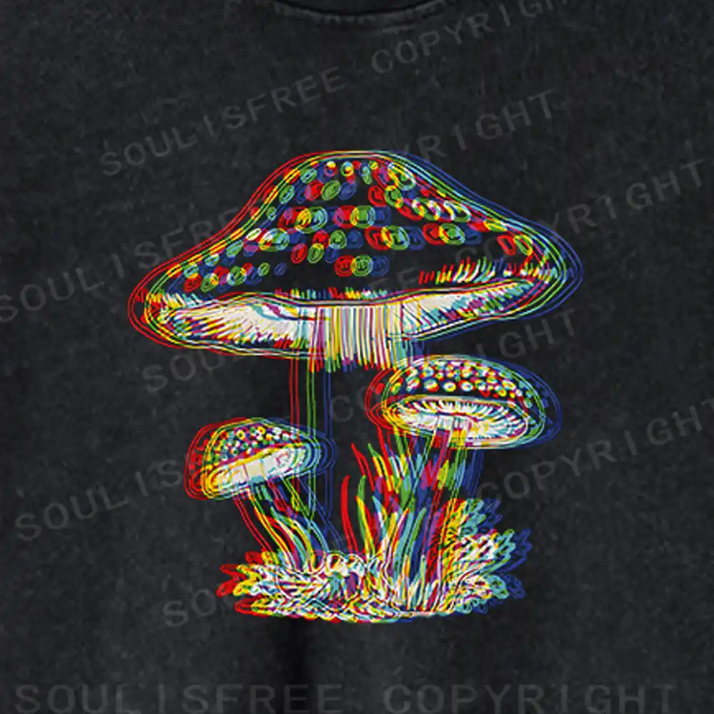 The Mind Bloom Washed Cropped Sweatshirt