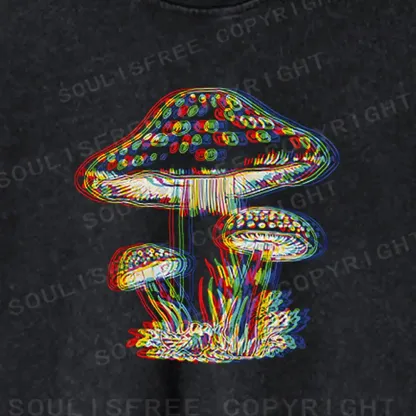 The Mind Bloom Washed Cropped Sweatshirt