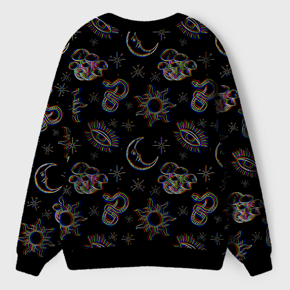 Sacred Glow Ugly Cardigan Sweaters 