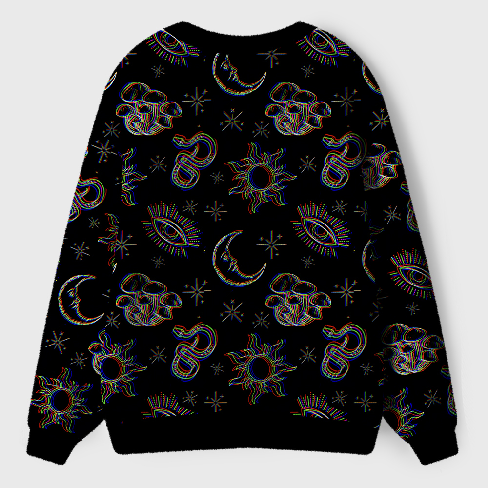 Sacred Glow Ugly Cardigan Sweaters 