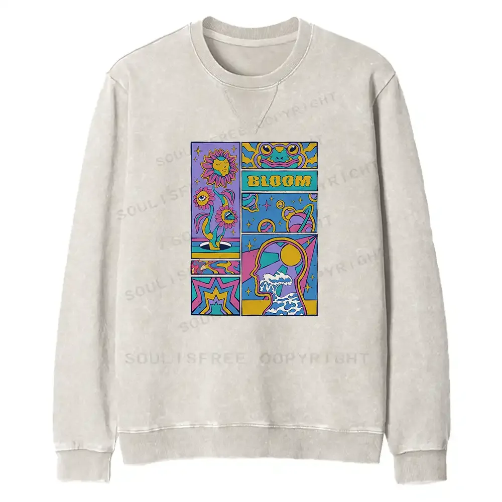 Bloom Fit Washed Sweatshirt