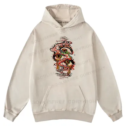 Dream Eyes Washed Hoodie