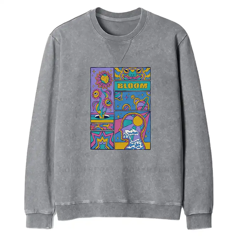 Bloom Fit Washed Sweatshirt