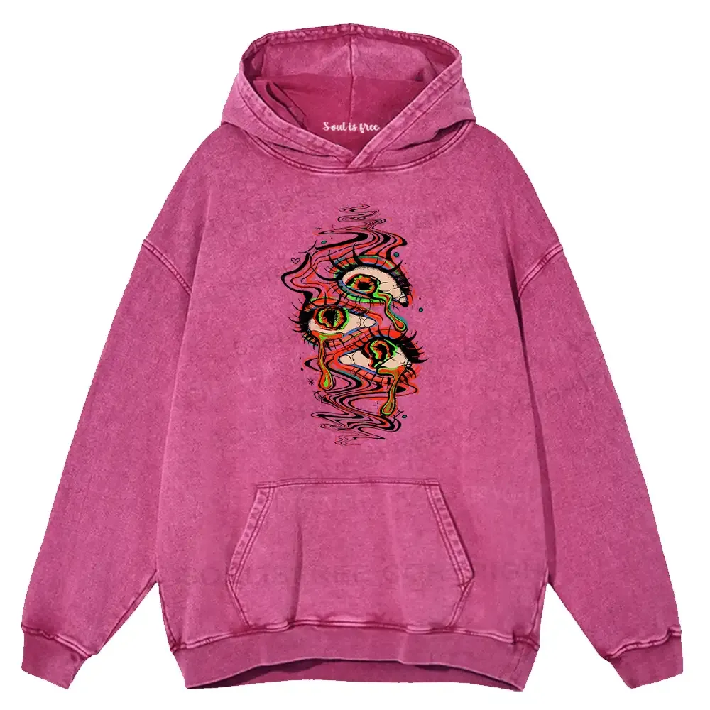 Dream Eyes Washed Hoodie