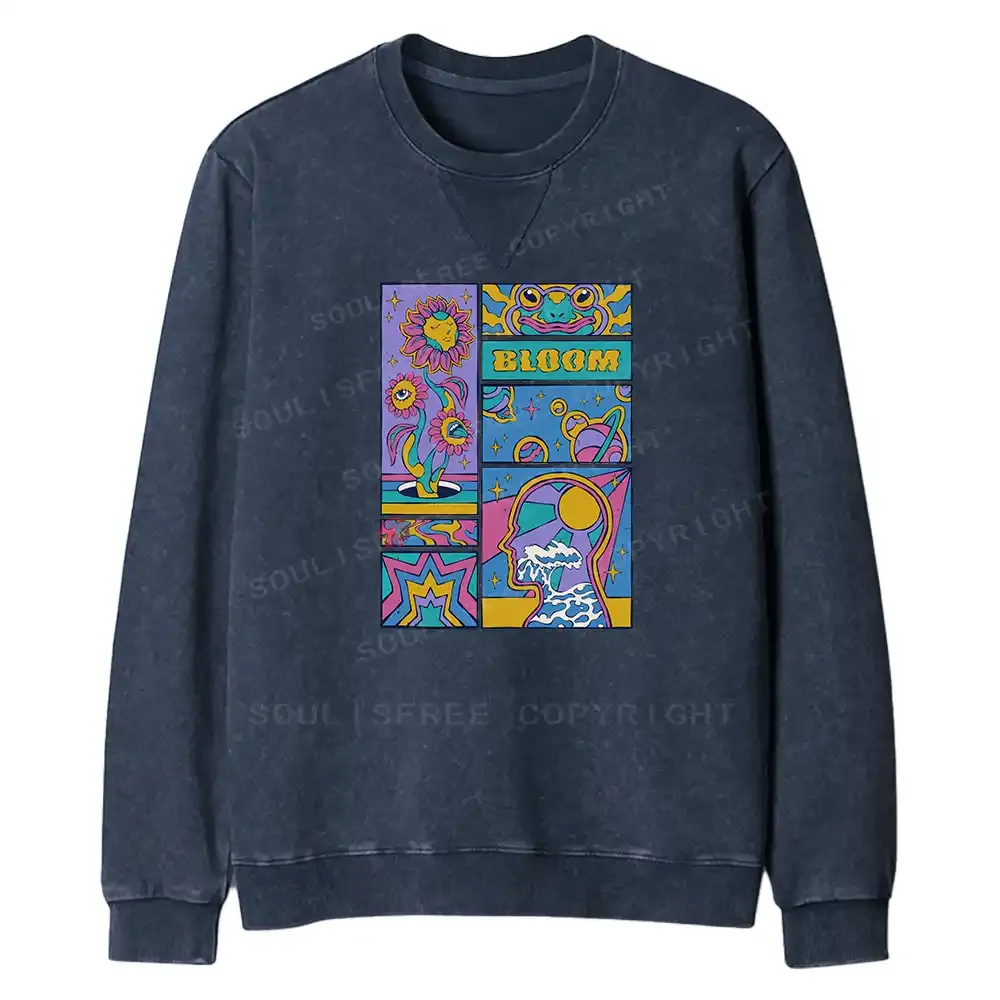 Bloom Fit Washed Sweatshirt