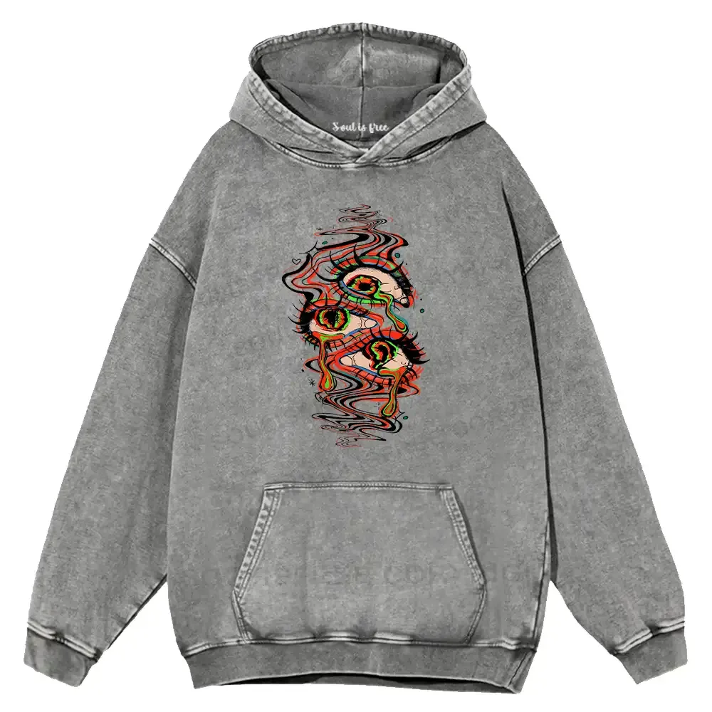 Dream Eyes Washed Hoodie