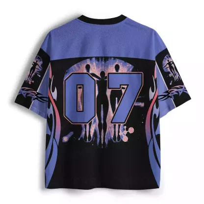 Binary Being Number Mesh Jersey