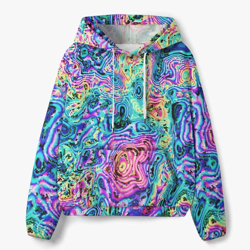 Soulisfree Liquid Dreams All-Over Print Hoodie