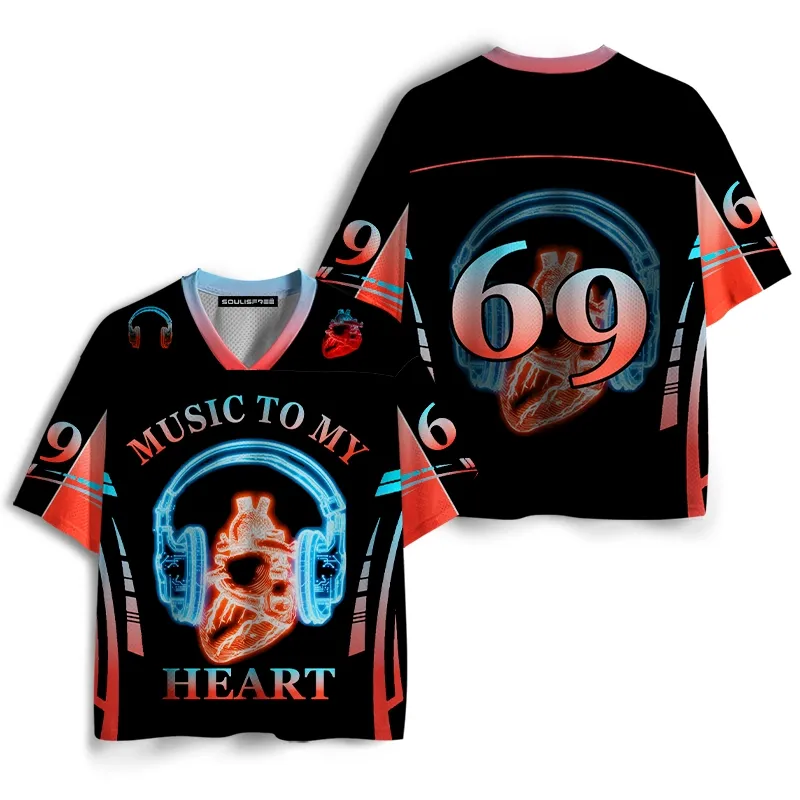 Soulisfree Music to My Heart Mesh Jersey