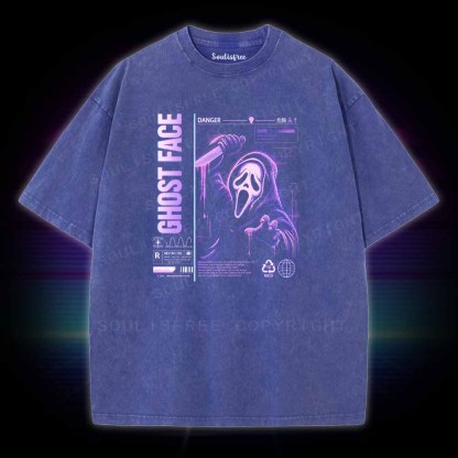 Soulisfree Ghost Face Washed Tee