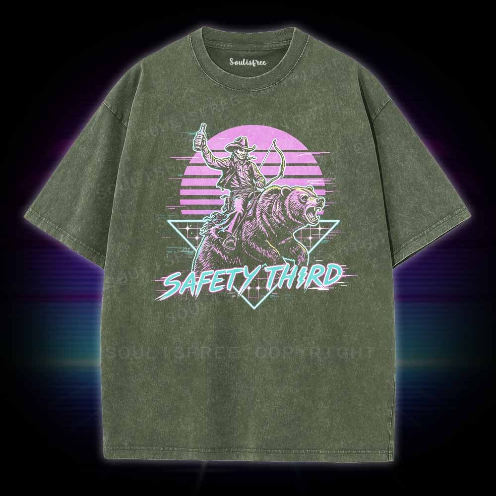 Soulisfree Safety Third Washed Tee