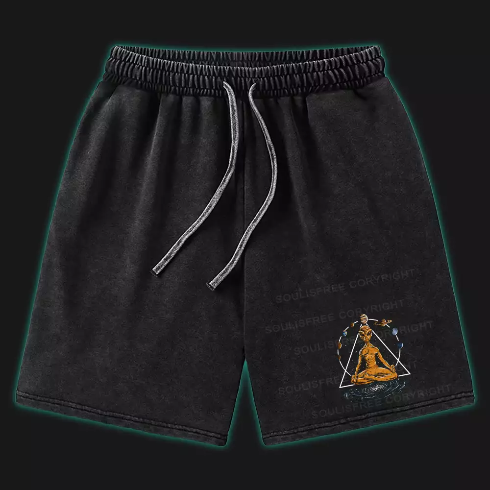 Meditation Washed Shorts