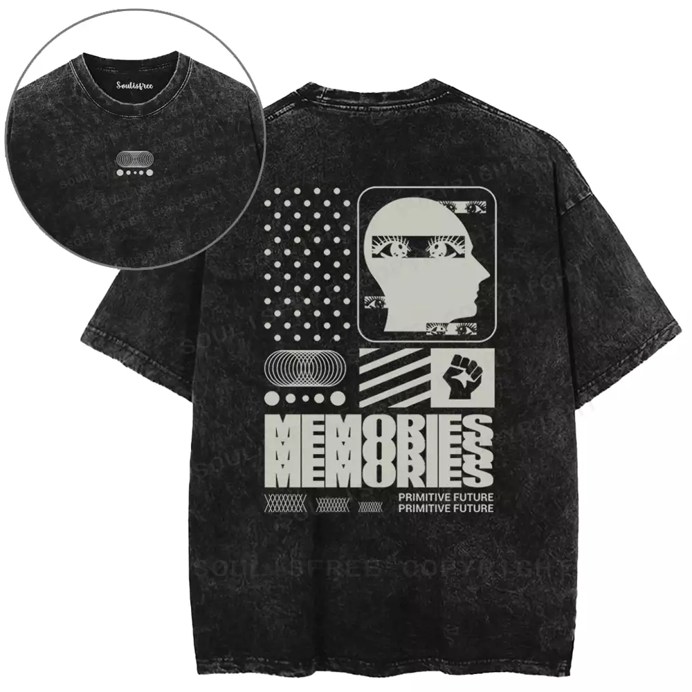 MEMORIES Washed T-shirt
