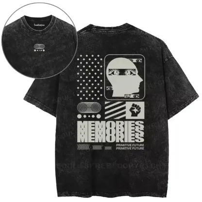 MEMORIES Washed T-shirt