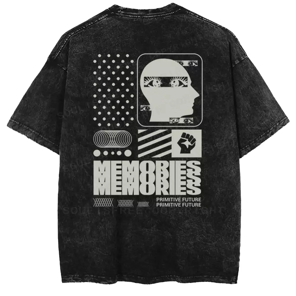 MEMORIES Washed T-shirt