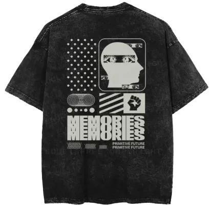 MEMORIES Washed T-shirt