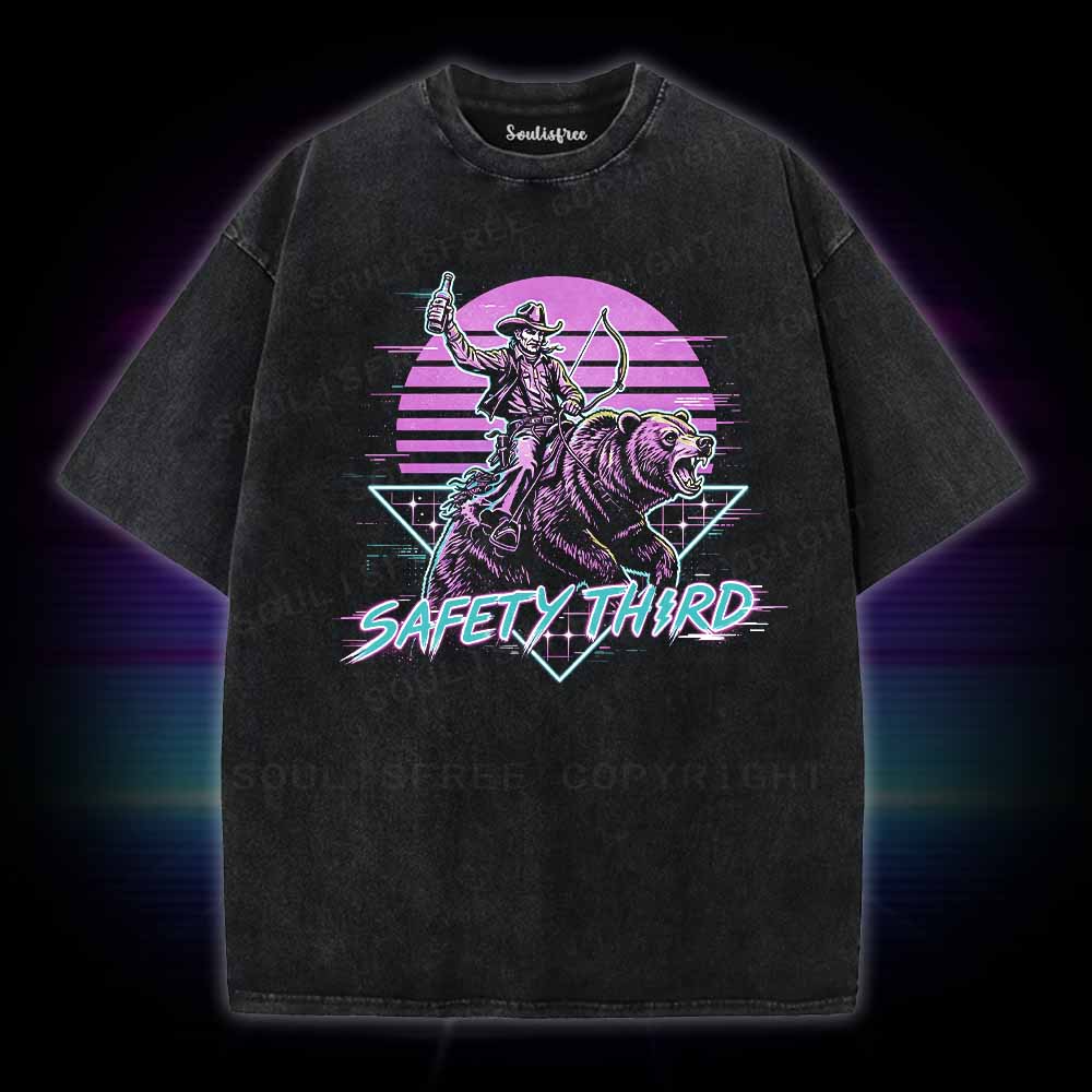 Soulisfree Safety Third Washed Tee