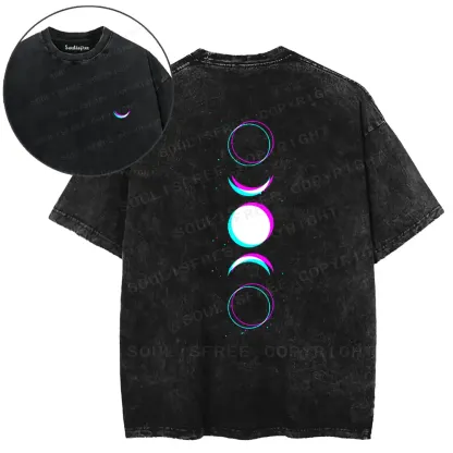 Psychic Cycles Occult Washed T-shirt