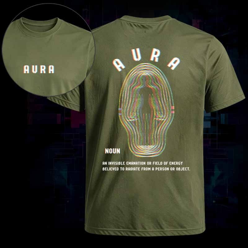 Soulisfree  Glitch Energy Aura Classic Tee