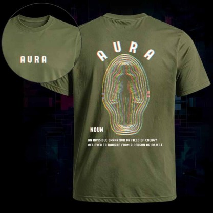 Soulisfree  Glitch Energy Aura Classic Tee