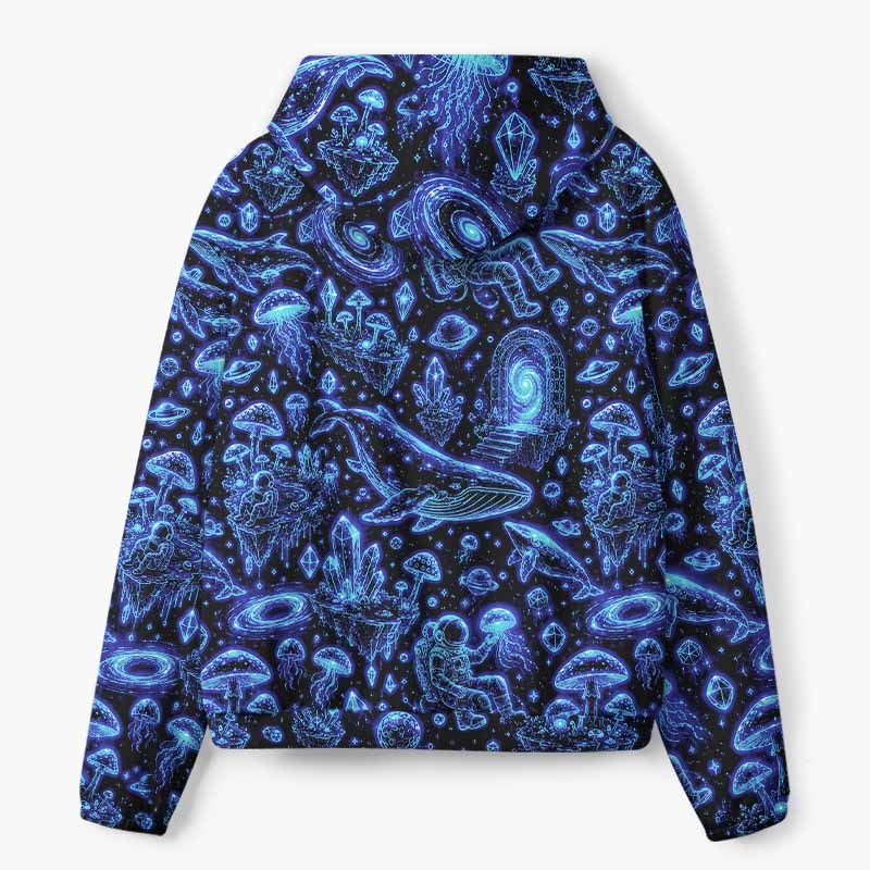 Soulisfree Cosmic Wanderer All-Over Print Hoodie