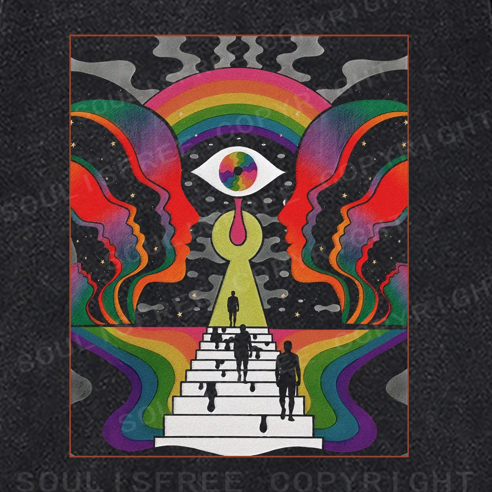 Step Into the Mind Washed Sweatshirts