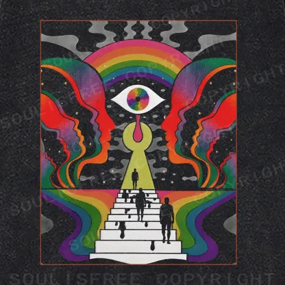 Step Into the Mind Washed Sweatshirts